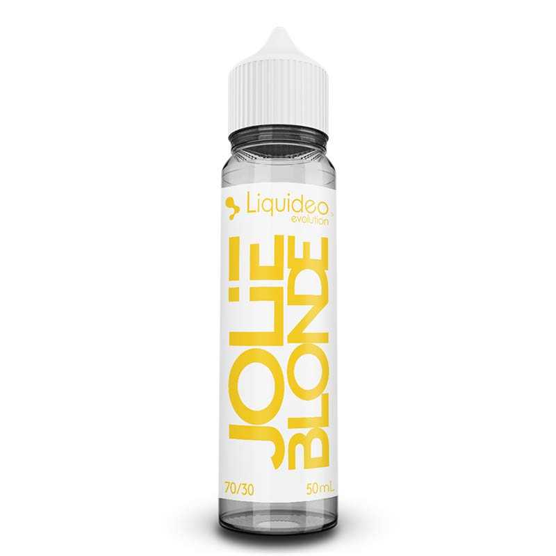 Jolie Blonde – Liquideo, e-liquide 50 ml tabac blond doux & équilibré