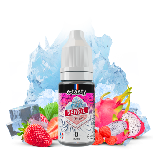alt="Bankiz Freho Extra Frais 10 ml – bonbon fraise et fruit du dragon givrés"