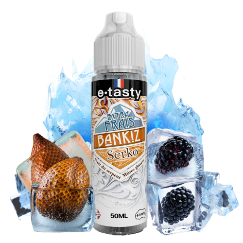 alt="Serko Extra Frais 50 ml – fruit du serpent et mûres glacées – Bankiz"