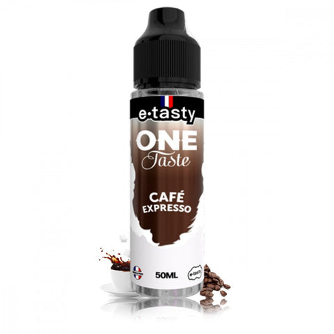 E-Tasty One Taste – E-liquide 50ml Café Expresso intense & gourmand