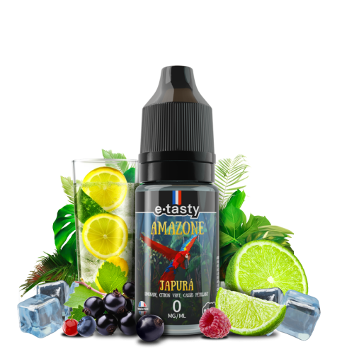 alt="Amazone Japurá 10 ml – limonade citron vert cassis frais et pétillant"