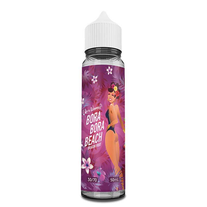 Bora Bora Beach – Tattoo Vape, e-liquide 50 ml fruit du dragon exotique & doux