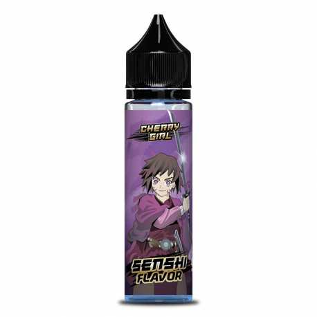 Cherry Girl – Senshi Flavor, e-liquide 50 ml cerise rouge & fraîcheur fruitée