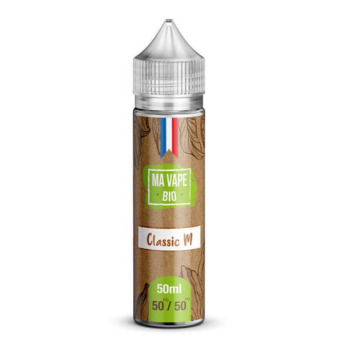 Classic M – Ma Vape Bio, e-liquide 50 ml tabac blond sec & naturel