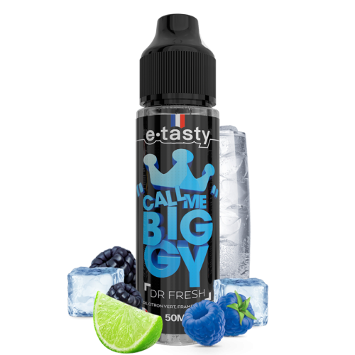 Dr Fresh – Call Me Biggy, e-liquide 50 ml limonade, citron vert, framboise bleue & mûre