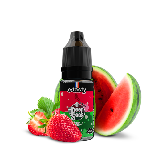 alt="E-liquide Deep Seas Scafaya 10 ml – saveurs fraise, pastèque, pitaya"