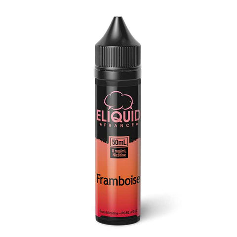Framboise – Eliquid France, e-liquide 50 ml fruit rouge sucré & acidulé