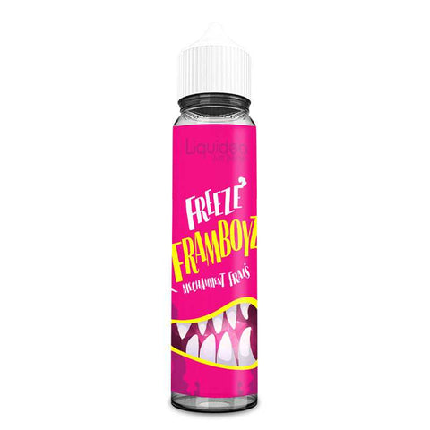 Freeze Framboyz – Liquideo, e-liquide 50 ml sorbet framboise & fraîcheur intense