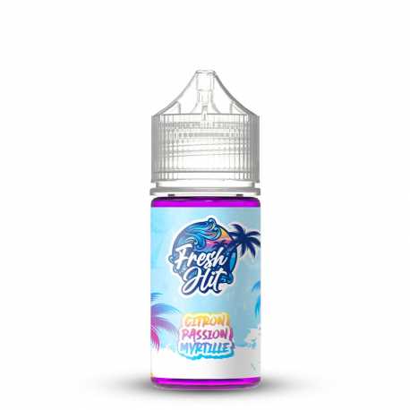 Fresh Hit – Citron, passion & myrtille, e-liquide 100 ml fruité & frais