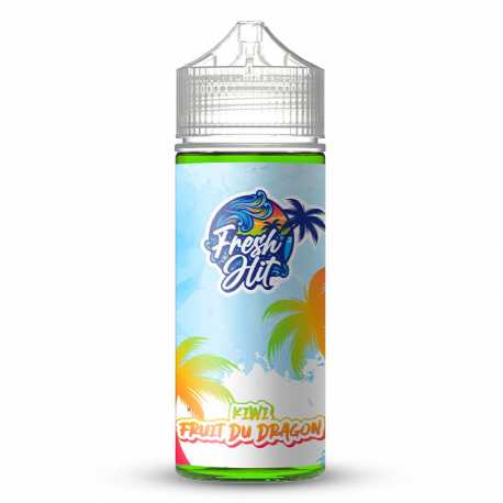 Fresh Hit – Kiwi & fruit du dragon, e-liquide 100 ml fruité & ultra frais