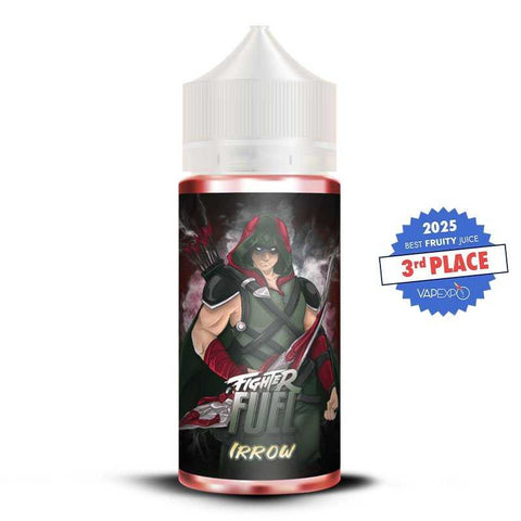 Irrow – Fighter Fuel, e-liquide 100 ml fraise, marshmallow & barbe à papa