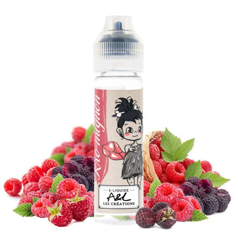 Kro-Mignon – A&L, e-liquide 50 ml framboise sucrée & acidulée