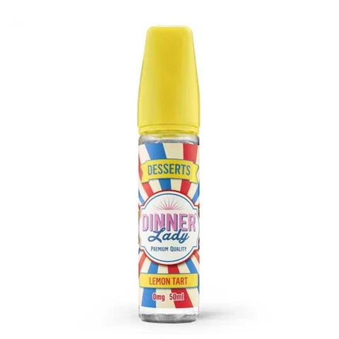 Lemon Tart – Dinner Lady, e-liquide 50 ml tarte au citron meringuée incontournable