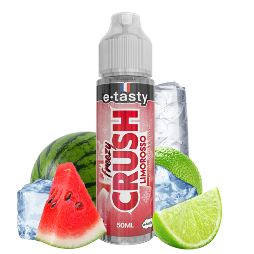 Limorosso – Freezy Crush, e-liquide 50 ml limonade, citron vert & pastèque fraîche