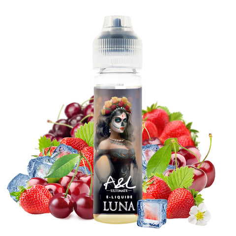 Luna – A&L Ultimate, e-liquide 50 ml fraise, cerise & fraîcheur intense