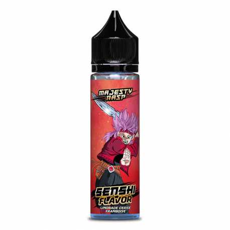 Majesty Rasp – Senshi Flavor, e-liquide 50 ml framboise acidulée & fraîcheur