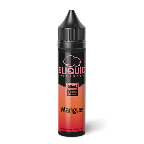 Mangue – Eliquid France, e-liquide 50 ml saveur mangue exotique et juteuse