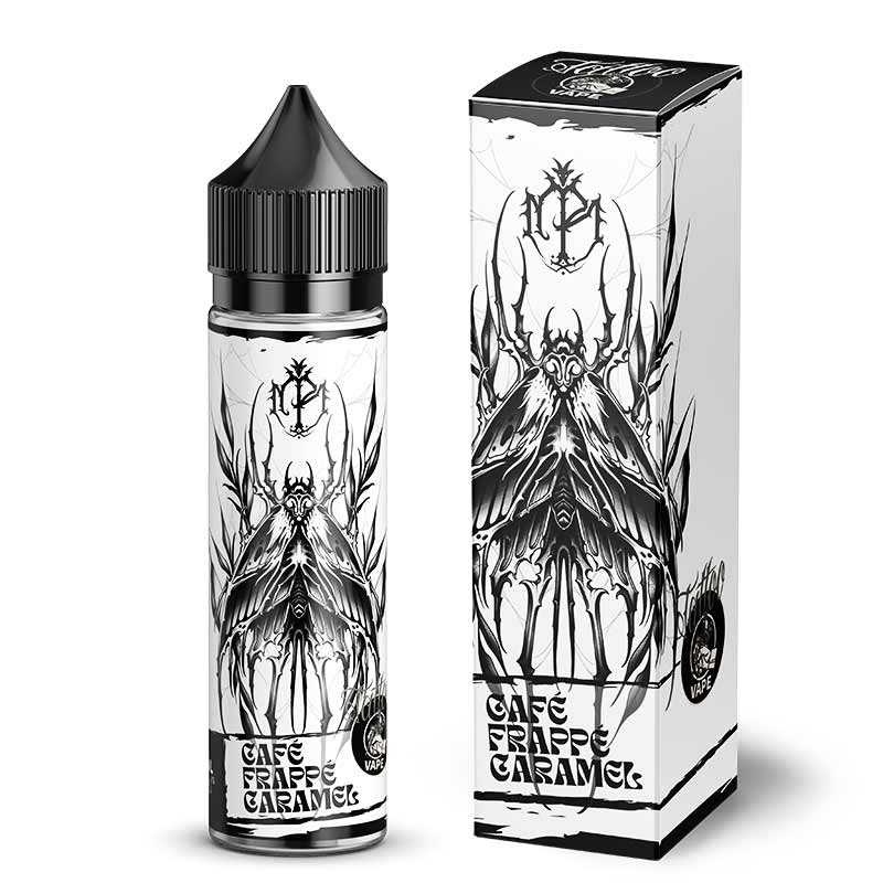 Mink Bell – Tattoo Vape, e-liquide 50 ml café, caramel, lait & fraîcheur légère