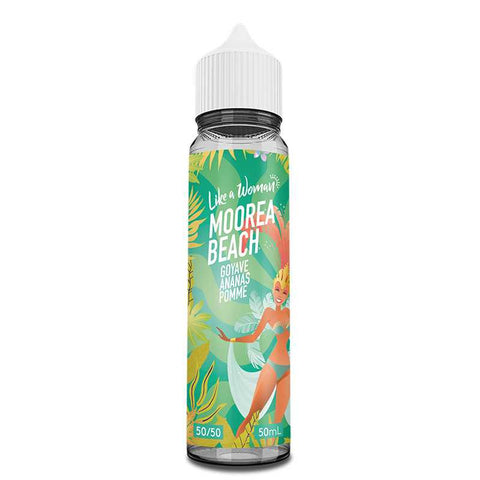 Moorea Beach – Tattoo Vape, e-liquide 50 ml goyave, ananas, pomme & fraîcheur intense