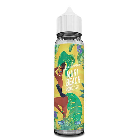 Muri Beach – Tattoo Vape, e-liquide 50 ml pêche, yuzu & fraîcheur intense