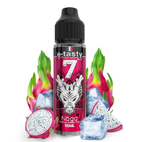 Naga – Sept, e-liquide 50 ml fruit du dragon & fraîcheur exotique