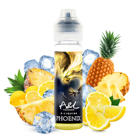 Phoenix – A&L Ultimate, e-liquide 50 ml ananas, citron & fraîcheur Xtra