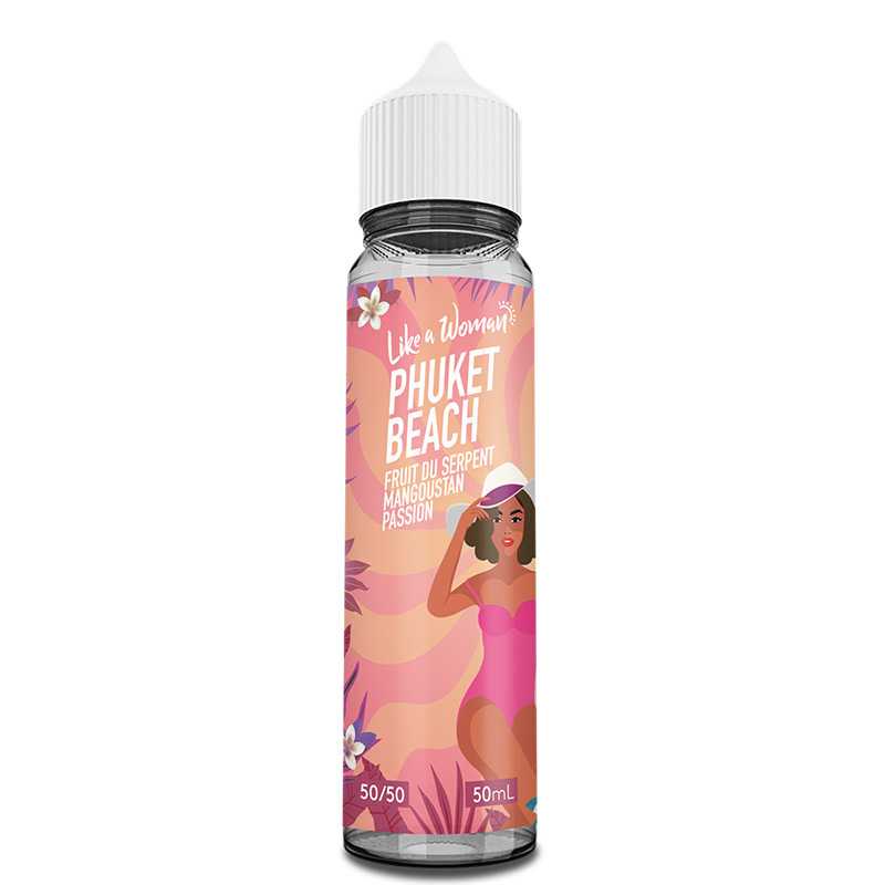 Phuket Beach – Tattoo Vape, e-liquide 50 ml fruit du serpent, mangoustan & passion