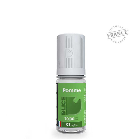 Pomme – D’Lice, e-liquide 50 ml goût pomme verte fraîche & acidulée