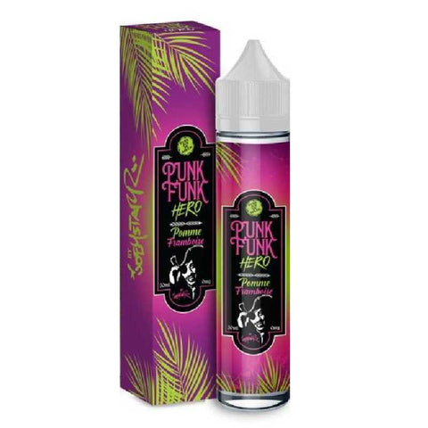 Pomme Framboise – Punk Funk Hero, e-liquide 50 ml fruité acidulé & rafraîchissant