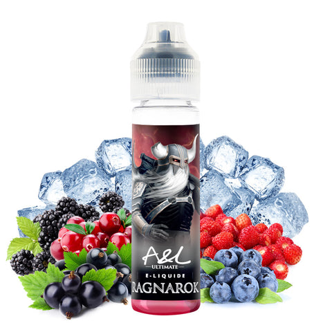 Ragnarok – A&L, e-liquide 50 ml fruits rouges & fraîcheur Xtra