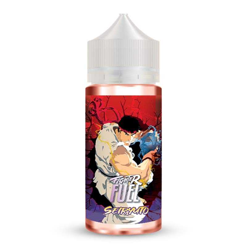 Seiryuto – Fighter Fuel, e-liquide 100 ml fruits rouges & fraîcheur intense
