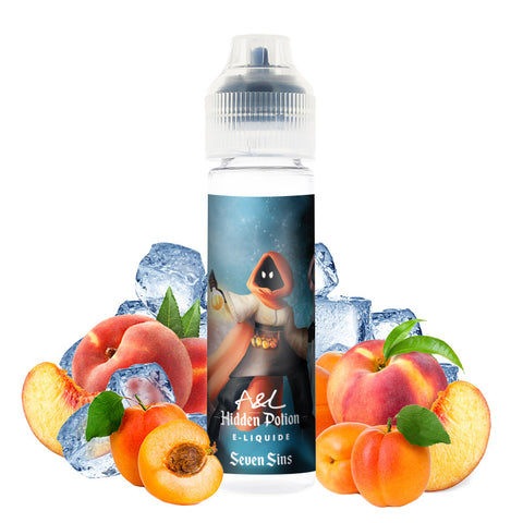 Seven Sins – A&L, e-liquide 50 ml nectarine, abricot & fraîcheur intense