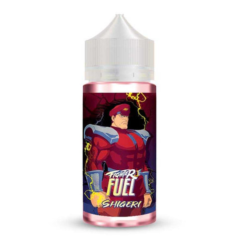 Shigeri – Fighter Fuel, e-liquide 100 ml grenade, fraise des bois, kiwi & fraîcheur intense