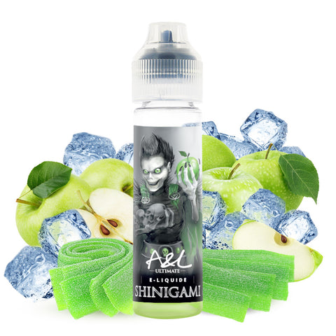 Shinigami – A&L, e-liquide 50 ml pomme verte acidulée & fraîcheur extrême