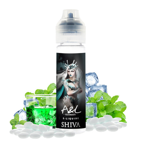 Shiva – A&L, e-liquide 50 ml menthe glaciale & fraîcheur extrême