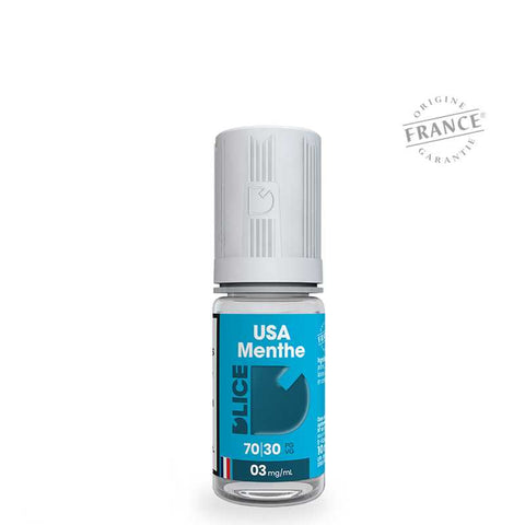 USA Menthe – D’Lice, e-liquide 50 ml classic blond & menthe fraîche