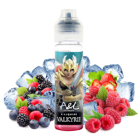 Valkyrie – A&L, e-liquide 50 ml fruits rouges & fraîcheur intense