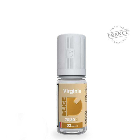 Virginie – D’Lice, e-liquide 50 ml tabac blond doux & légèrement sucré