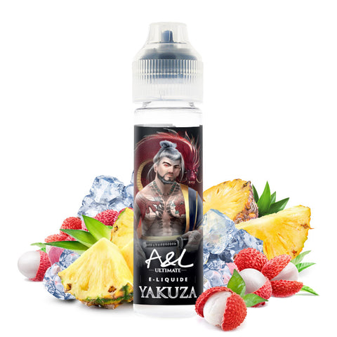 Yakuza – A&L, e-liquide 50 ml ananas, litchi & fraîcheur exotique