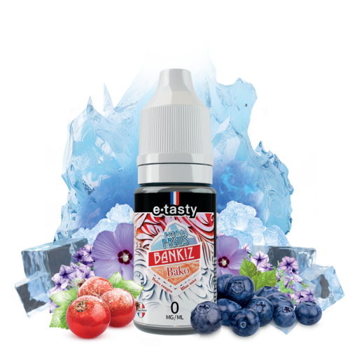 alt="Bako Extra Frais 10 ml – baies rouges glacées, blue mist & violette – Bankiz"