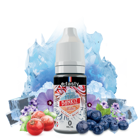 alt="Bako Extra Frais 10 ml – baies rouges glacées, blue mist & violette – Bankiz"