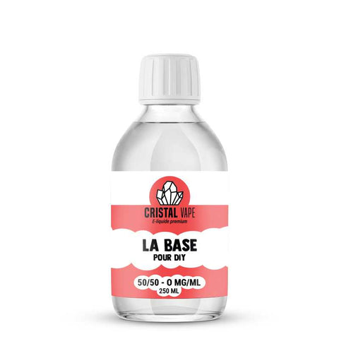 Base 50/50 250ml - Cristal Vape