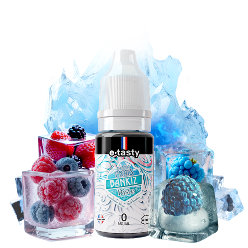 alt="Bisto Bankiz Extra Frais 10 ml – framboise bleue & fruits rouges givrés"