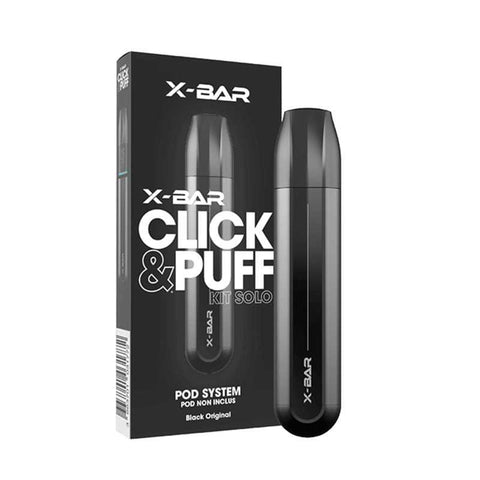 alt="Kit XBar Solo Click & Puff – batterie 650 mAh rechargeable"