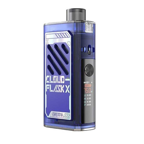 alt="Aspire Cloudflask X – pod 60W à accu 18650"