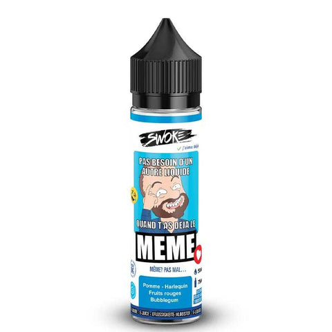alt="Meme 50 ml – e-liquide bonbon, bubble gum, pomme & fruits rouges"