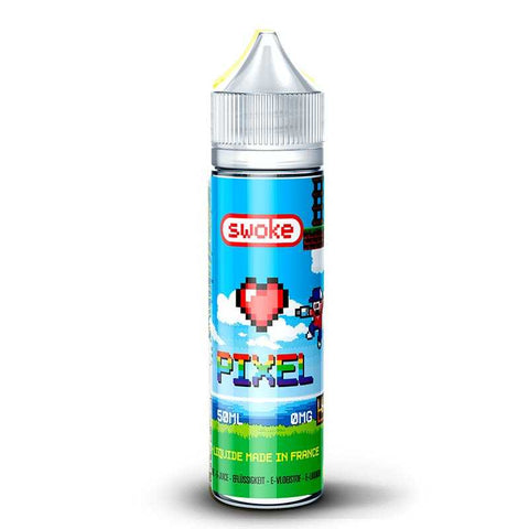 alt="Pixel 50 ml – e-liquide kiwi, goyave, fraise et cocktail de fruits"