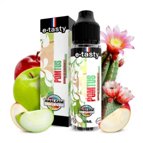 alt="Pomtus 10 ml – e-liquide pomme verte & cactus – Amalgam"