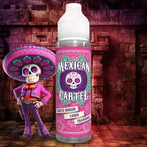 alt="Mexican Cartel Fruits rouges – e-liquide cassis, framboise, 50 ml ou 100 ml"