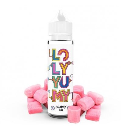 alt="Gummy Ball Loly Yumy 10 ml – e-liquide goût bubble gum sucré"